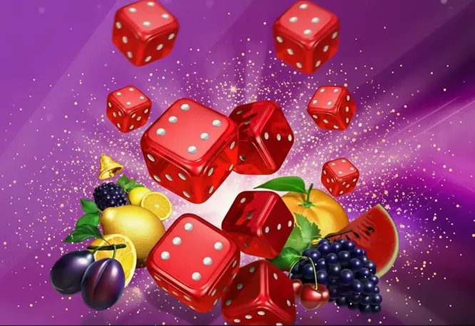 Dice Roll slot machine graphics