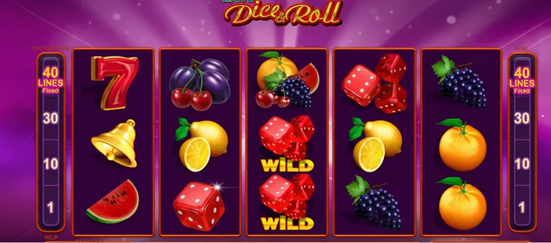 Dice Roll free spins symbol